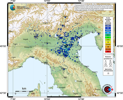 Mappa EMS - località