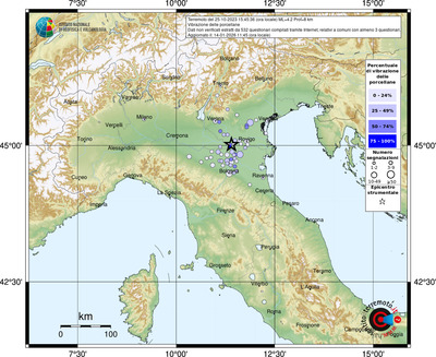 Mappa comuni con almeno 3 questionari
