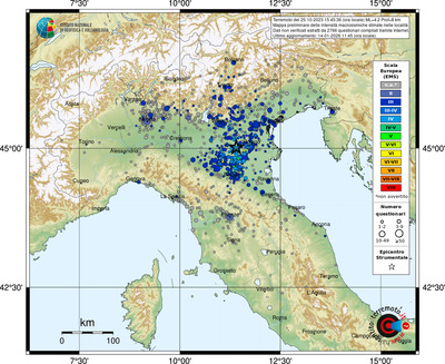 Mappa EMS - località