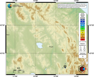 Mappa MCS - località