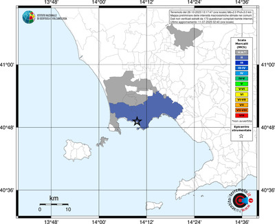 Mappa MCS - territori comunali