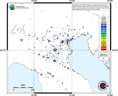 Mappa MCS - territori delle località