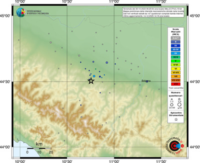 Mappa MCS - località