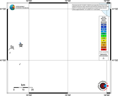 Mappa MCS - territori località