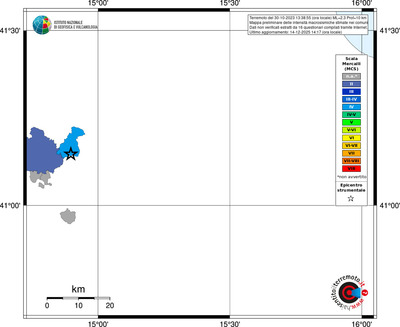 Mappa MCS - territori comuni