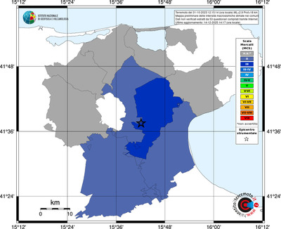 Mappa MCS - territori comuni