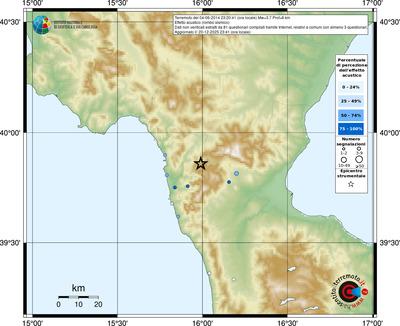 Mappa comuni con almeno 3 questionari