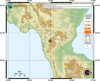 Mappa comuni con almeno 3 questionari