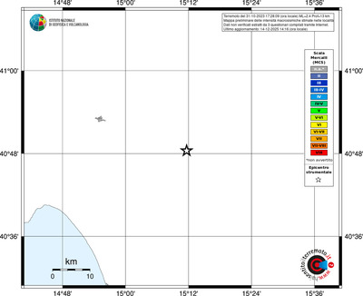 Mappa MCS - territori località