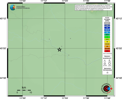 Mappa EMS - località