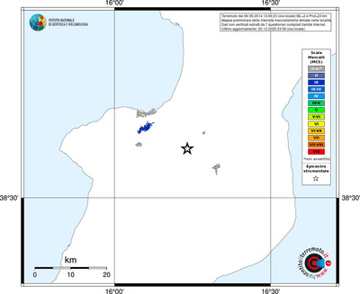 Mappa MCS - territori località