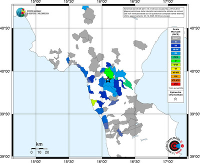 Mappa MCS - territori comuni