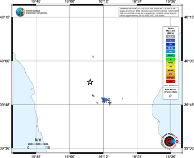 Mappa MCS - territori località