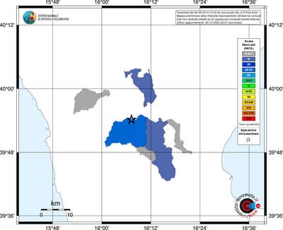 Mappa MCS - territori comuni