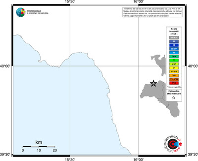 Mappa MCS - territori comuni