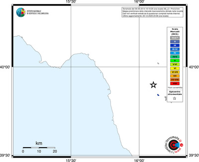Mappa MCS - territori località