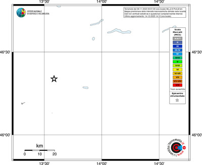 Mappa MCS - territori località