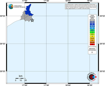 Mappa EMS - territori comuni