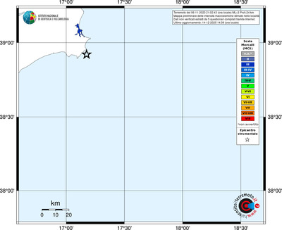 Mappa MCS - territori località