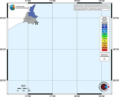 Mappa MCS - territori comuni