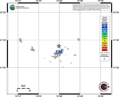Mappa MCS - territori località