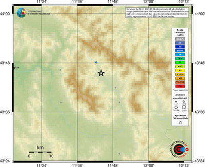 Mappa MCS - località