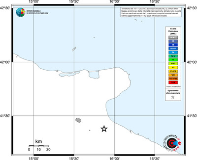 Mappa EMS - territori località