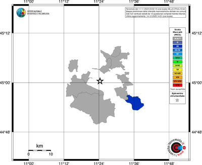 Mappa MCS - territori comuni