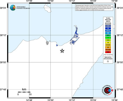 Mappa MCS - territori località