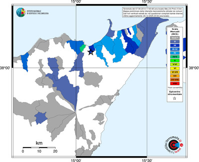 Mappa MCS - territori comuni