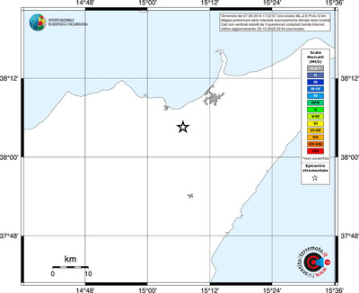 Mappa MCS - territori località