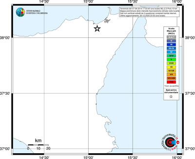 Mappa MCS - territori località