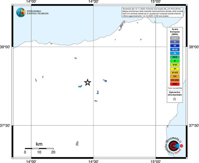 Mappa EMS - territori località