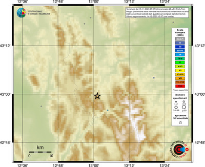 Mappa EMS - località