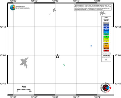 Mappa MCS - territori località