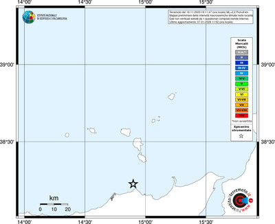 Mappa MCS - territori località