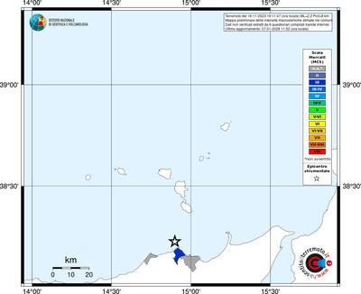 Mappa MCS - territori comuni