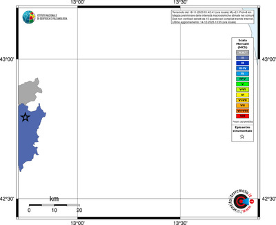 Mappa MCS - territori comuni