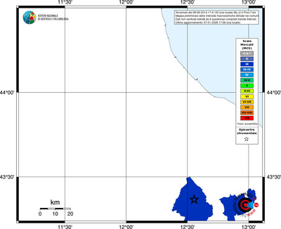 Mappa MCS - territori comuni