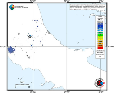 Mappa MCS - territori località