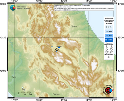Mappa comuni con almeno 3 questionari