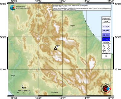 Mappa comuni con almeno 3 questionari