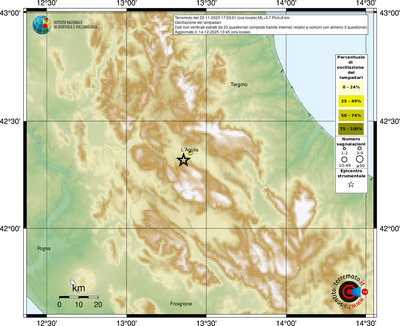 Mappa comuni con almeno 3 questionari