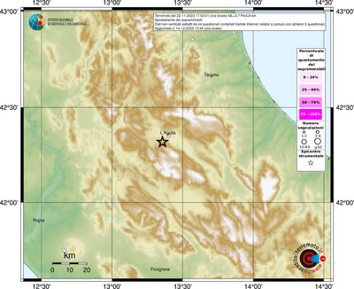 Mappa comuni con almeno 3 questionari