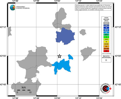 Mappa MCS - territori comuni