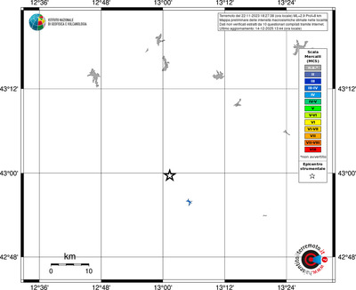 Mappa MCS - territori località