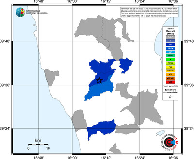 Mappa MCS - territori comuni