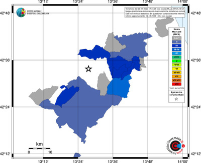 Mappa MCS - territori comuni
