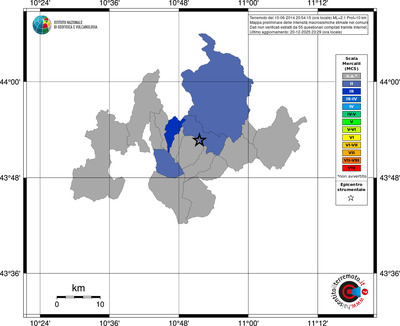 Mappa MCS - territori comuni