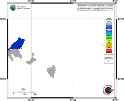 Mappa EMS - territori comuni